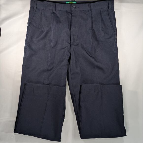 Habands Fit forever Mens Pants 36L Navy Blue Lined,adjustable. - Picture 7 of 8